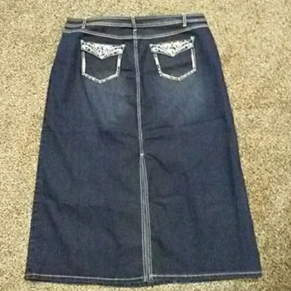 Cato's Jean skirt